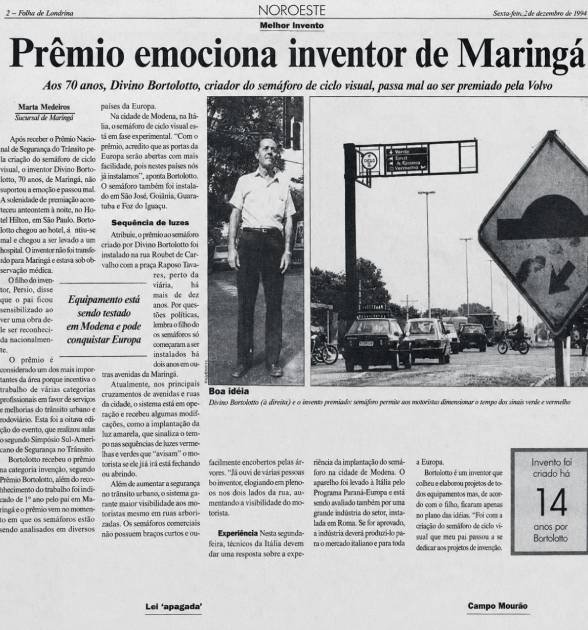 8º Prêmio Volvo de Segurança no Trânsito